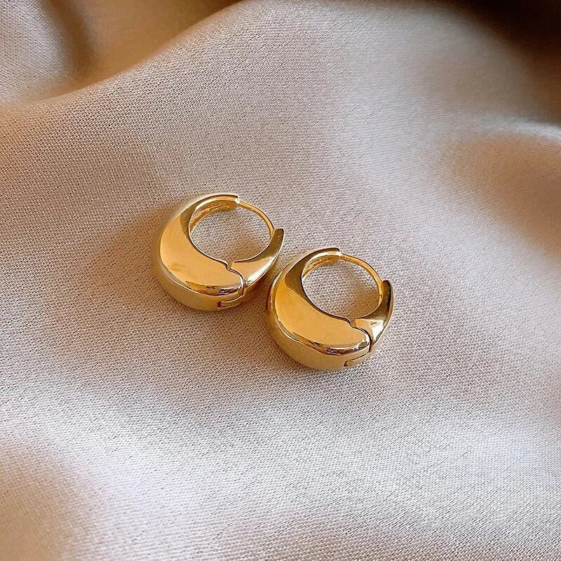 Stylish U-Shaped Hoop Earrings elyndar